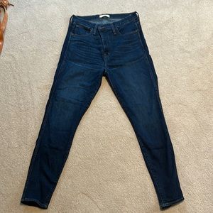 Madewell 10” High-Rise skinny jeans